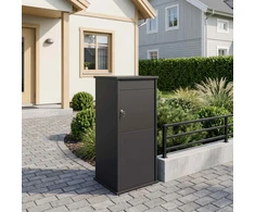 mailbox Juoda 50 x 52 x 100 cm Plienas