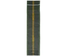 Maišai su smėliu 100 pcs Tamsiai žalia 100 x 25 cm HDPE
