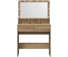 Makiažo stalas su stalčių Amatininkų ąžuolas 80 x 41 x 134,5 cm