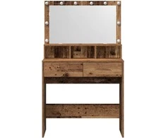Makiažo stalas Senas medis 80 x 41 x 134,5 cm Apdirbta mediena