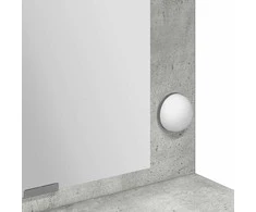 Makiažo stalas Betono pilka 100 x 41 x 135 cm Apdirbta mediena