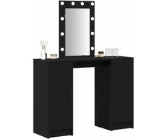 Makiažo stalas Juoda 102 x 33 x 135 cm Apdirbta mediena