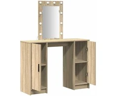Makiažo stalas Ruda 102 x 33 x 135 cm Apdirbta mediena