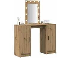 Makiažo stalas Ruda 102 x 33 x 135 cm Apdirbta mediena