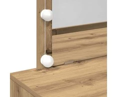 Makiažo stalas su stalčių Amatininkų ąžuolas 100 x 40 x 120 cm