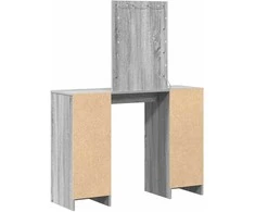 Makiažo stalas Pilka 102 x 33 x 135 cm Apdirbta mediena