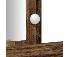 Makiažo stalas Ruda 102 x 33 x 135 cm Apdirbta mediena