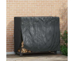 Malkinės dangtis 61 x 122 x 106 cm 210D Oxford audinys Juoda
