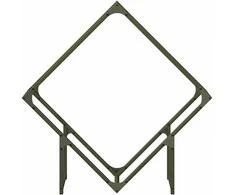 Malkų lentyna, 80x25x80 cm, šaltai valcuotas plienas