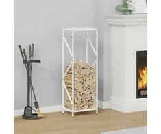 Malkų lentyna Balta 34x25x100 cm Šaltai valcuotas plienas