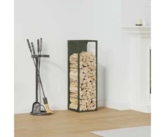 Malkų lentyna Olive Žalias 25x25x80 cm Šaltai valcuotas plienas