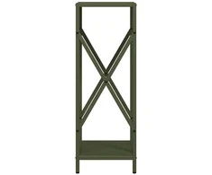 Malkų lentyna Olive Žalias 34x25x70 cm Šaltai valcuotas plienas