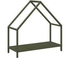 Malkų lentyna Olive Žalias 60x25x60 cm Šaltai valcuotas plienas