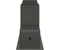 Malkų stelažo pagalbininkas 4 vnt. Antracito 34 x 10 x 15 cm