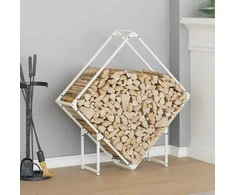 Malkų stovas Baltas 100x25x100 cm Šaltai valcuotas plienas