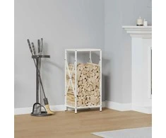 Malkų stovas Baltas 34x25x70 cm Šaltai valcuotas plienas