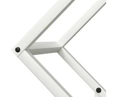 Malkų stovas, baltas, 50x25x50 cm, šaltai valcuotas plienas