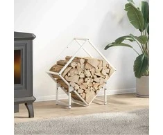 Malkų stovas Baltas 60x25x60 cm Šaltai valcuotas plienas