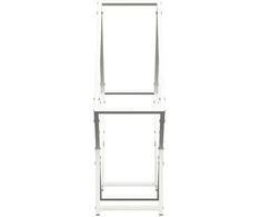 Malkų stovas, baltas, 80x25x80 cm, šaltai valcuotas plienas