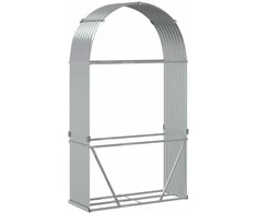 Malkų stovas, sidabrinis, 120x45x210cm, galvanizuotas plienas