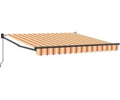 Pavėsinė Geltona ir Oranžinė 350 x 250 x 165 cm Poliesteris