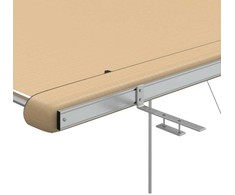 Markizė nameliui ant ratų, smėlio spalvos, 3x2,5x2,15m