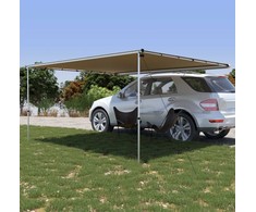 Markizė nameliui ant ratų, smėlio spalvos, 4x3x2,15m