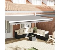 Markizės pakraščio pakeitimas Šviesiai pilka 480 x 20 cm
