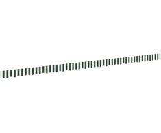 Markizės pakraščio pakeitimas Žalia ir balta 480 x 20 cm
