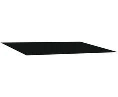 Markizės pakaitinis audinys Juoda 300 x 250 cm Poliesteris