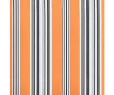 Markizės pakaitinis audinys Mėlynas ir Oranžinis 350 x 250 cm