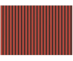 Markizės pakaitinis audinys oranžinė ir ruda 600 × 350 cm