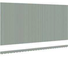 Markizės pakaitinis audinys Žalia ir balta 6 × 3,5 m