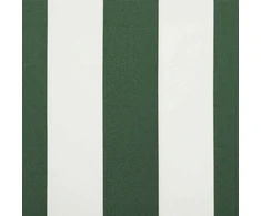Markizės pakaitinis audinys Žalia ir balta 450 × 300 cm