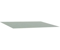 Markizės pakaitinis audinys Žalia ir balta 450 × 300 cm