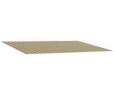 Markizės pakaitinis audinys Žalia ir geltona 450 × 350 cm