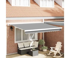 Markizės rėmas Balta 350 x 250 cm Aliuminis