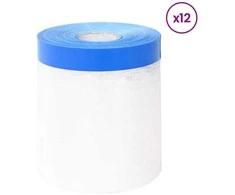Maskavimo filmas su lipnia juosta 12 pcs Skaidrūs ir mėlyni