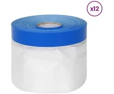 Maskavimo filmas su lipnia juosta 12 pcs Skaidrūs ir mėlyni
