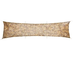 Maskuojantis tinklas su daiktadėže, 613x138 cm, smėlio spalvos