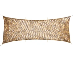Maskuojantis tinklas su daiktadėže, 623x203 cm, smėlio spalvos