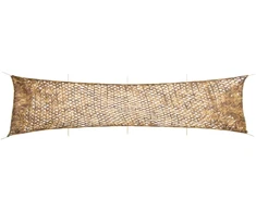 Maskuojantis tinklas su daiktadėže, 809x207 cm, smėlio spalvos