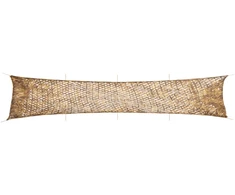 Maskuojantis tinklas su daiktadėže, 844x142 cm, smėlio spalvos