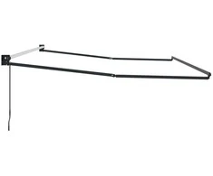 Mechaninis traukiamas markizės rėmas Antracitas 4 x 2 m
