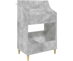Medijos lentynos Betono pilka 70,5 x 46 x 112 cm