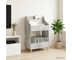 Medijos lentynos Betono pilka 70,5 x 46 x 112 cm