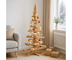 Medinė Kalėdų eglutė KOTKA 120 cm Pušies medienos masyvas