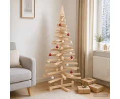 Medinė Kalėdų eglutė KOTKA 120 cm Pušies medienos masyvas