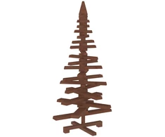 Medinė Kalėdų eglutė KOTKA 120 cm Pušies medienos masyvas