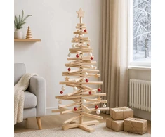 Medinė Kalėdų eglutė KOTKA 120 cm Pušies medienos masyvas